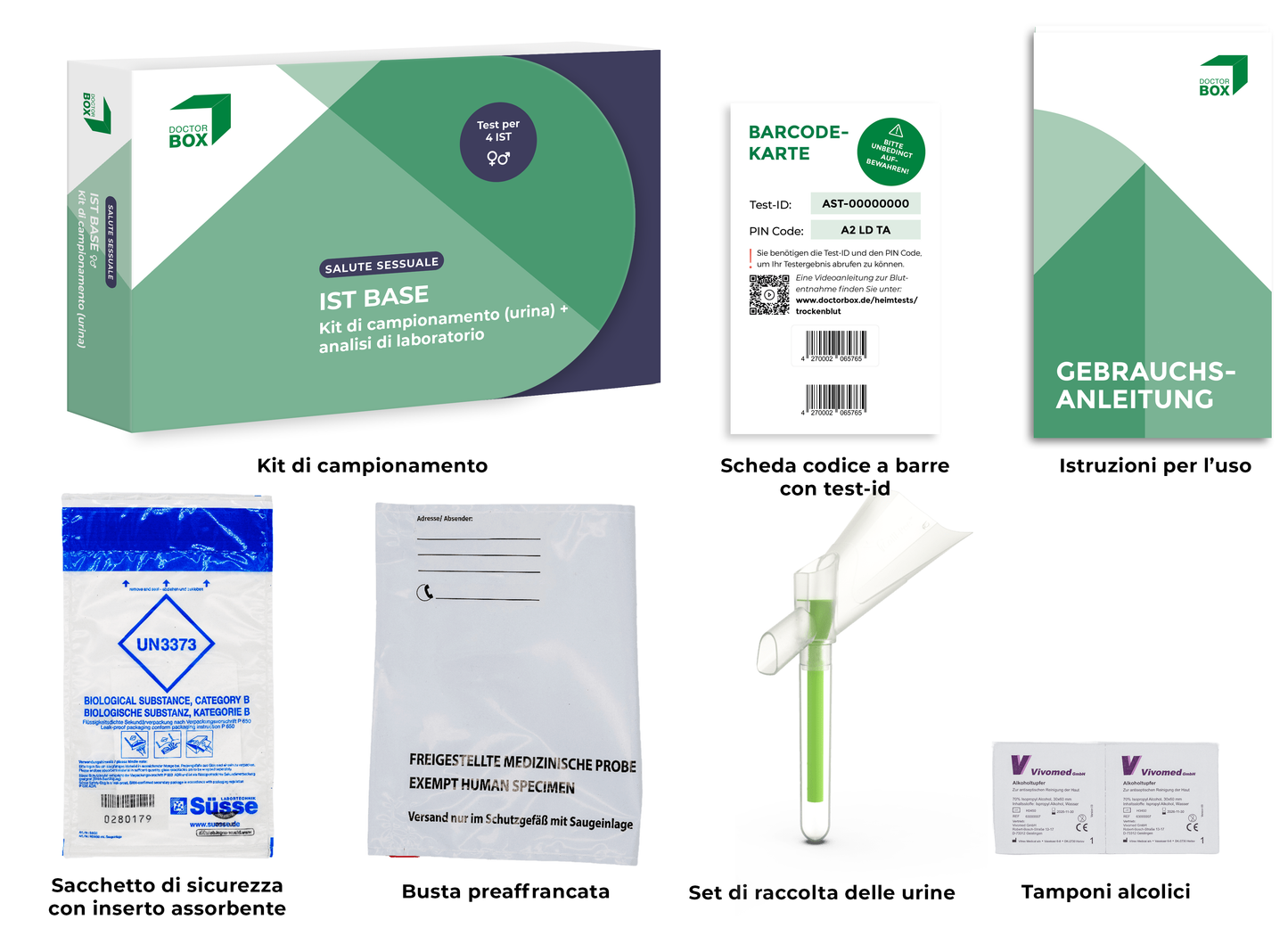 IST Base – Test pour infections sexuellement transmissibles