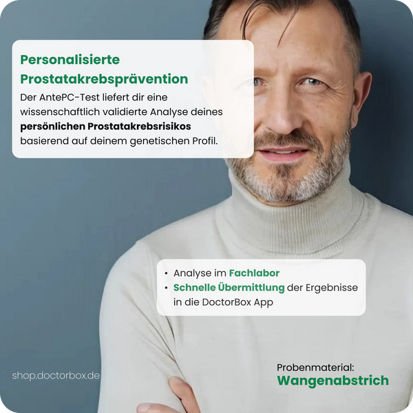 Test de risque de cancer de la prostate | Test génétique pour hommes