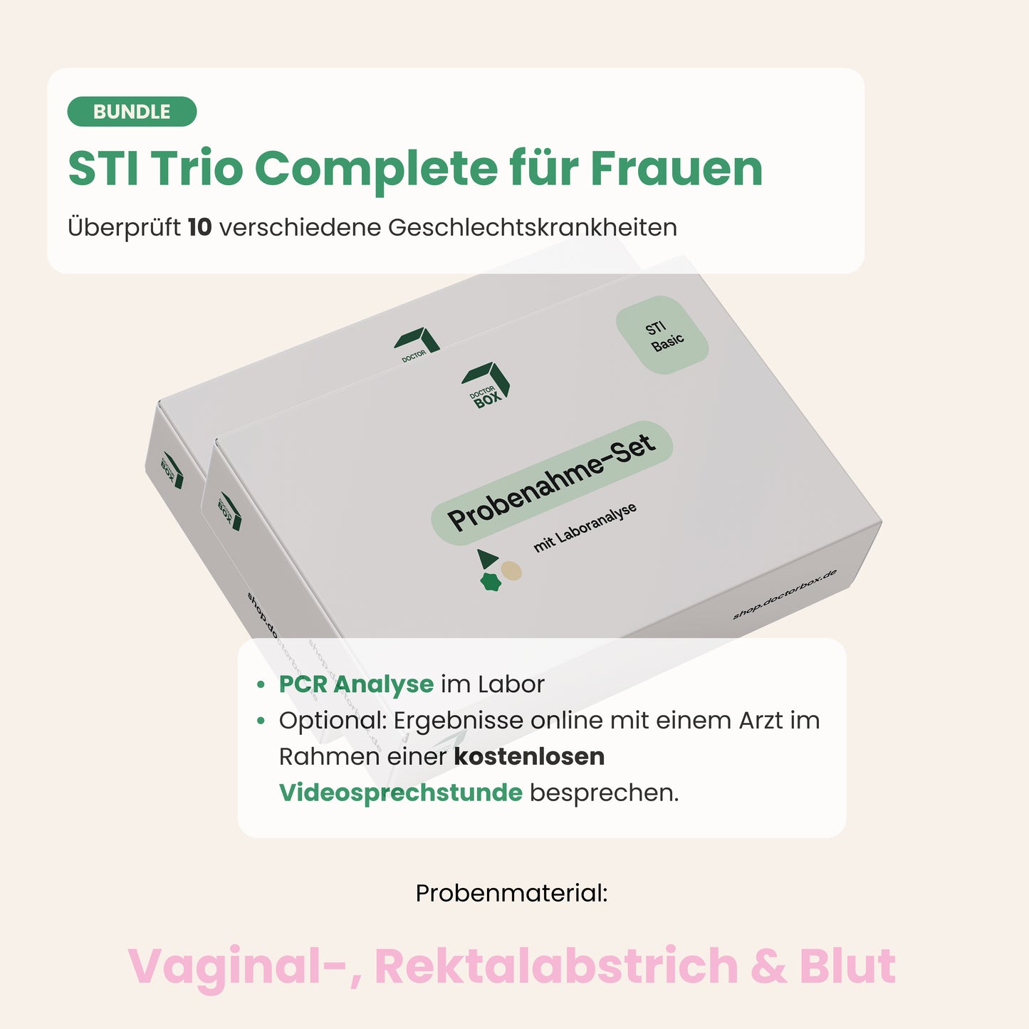 STI Complete Trio | Pour femmes