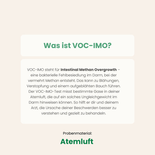 Test VOC-IMO à domicile