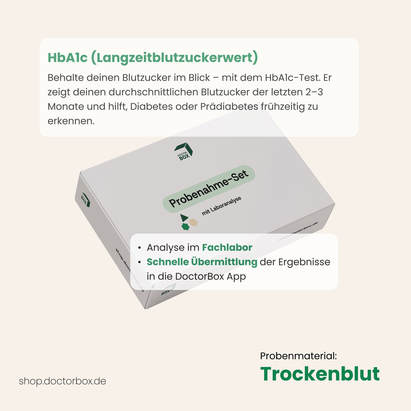 Blood sugar test (HbA1c)