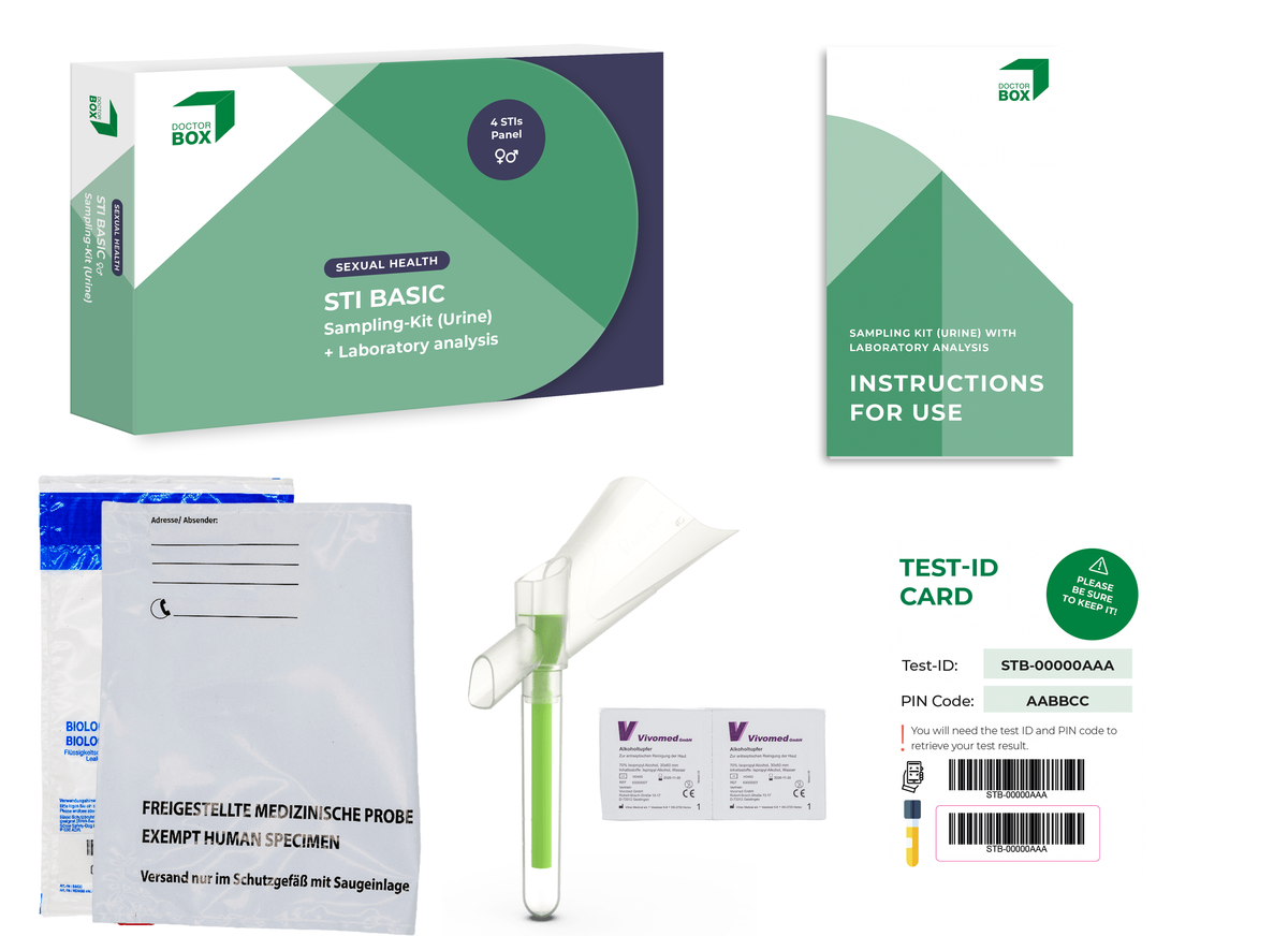 Sti Basic Codes STI Basic - Test for sexually transmitted infections - DoctorBox Heimtests