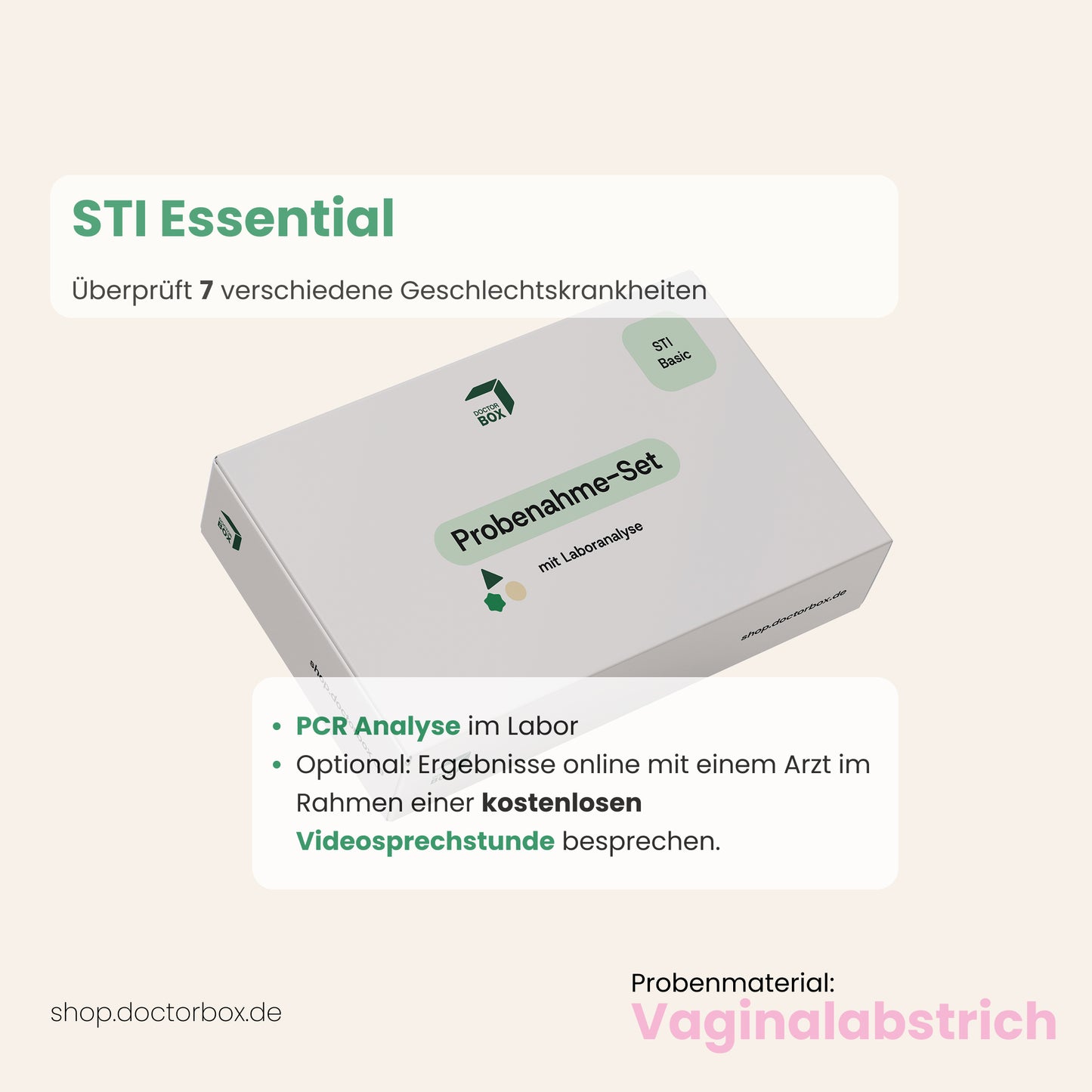 STI Test Essential - Sexually Transmitted Disease Test