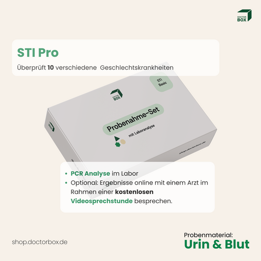 STI Pro autotest – Test des infections sexuellement transmissibles