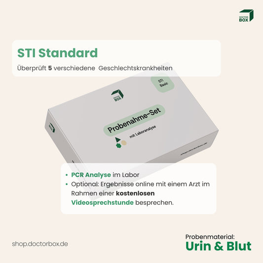 STI Standard At-Home Test – Sexually Transmitted Infection Test